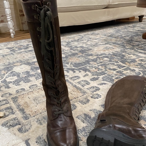 Lace up riding knee high field boots - Picture 6 of 8